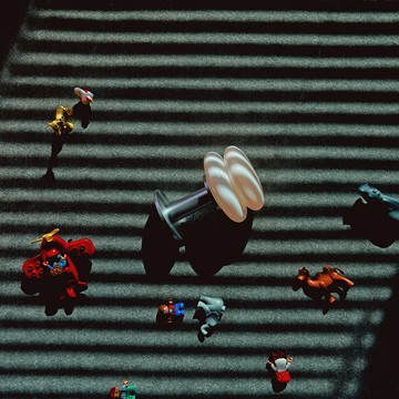 韓國 ILKW. SNOWMAN 無線桌燈 19cm 金屬 / 白