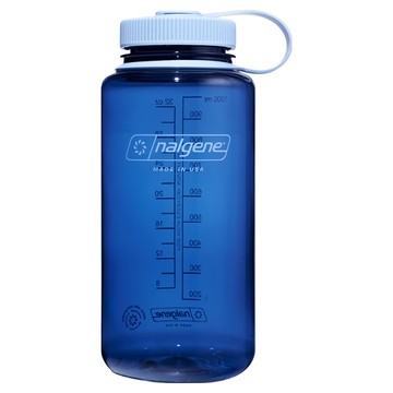 Nalgene Sustain永續系列 寬嘴水壺  靛藍色  1L  1個