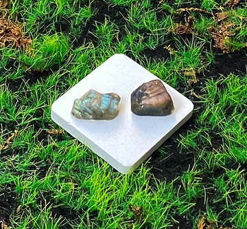 精選天然拉長石兩入套組 天然能量水晶 旺姻緣 財運水晶 快速出貨