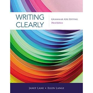 Writing Clearly 3rd Edition An Early Editing Guide Text ／ センゲージラーニング (JPT)