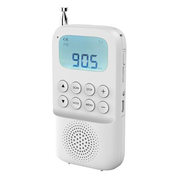 數字藍牙收音機便攜式全球通用全波段帶錄音插卡隨身聽評書唱戲【宜家良品百貨】