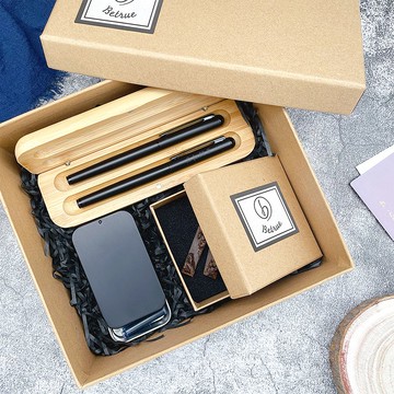 【快速客製_聖誕禮盒】贈刻字_品初_願摘星辰對筆 鋼筆鋼硃筆