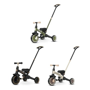 德國QPlay STAGER 四合一兒童三輪車｜三色可選【佳兒園婦幼生活館】