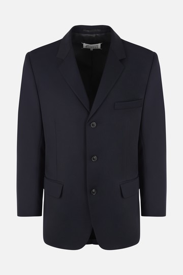 MAISON MARGIELA wool gabardine single-breasted jacket Man