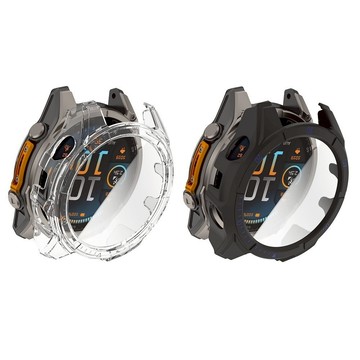 【PC+鋼化玻璃一體錶殼】適用 Garmin Fenix 8 43mm AMOLED 專用 手錶 保護殼 硬殼