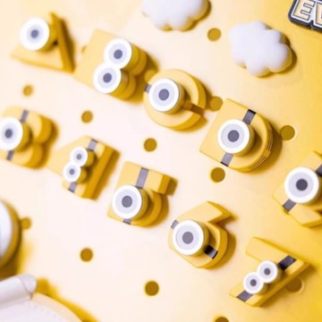 小小兵Minions 數字字母系列 mini疊疊樂 盲袋(隨機出貨)【拆封不退】