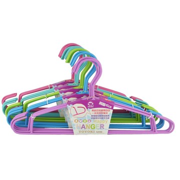 樂活家特粗帶鈎衣架(5入) P07-0206 隨機出