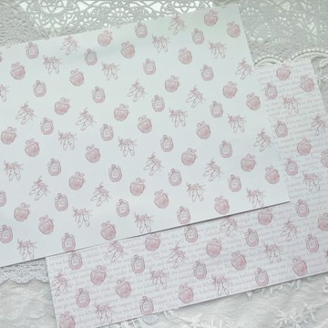 perfume×ballet collection design paper
