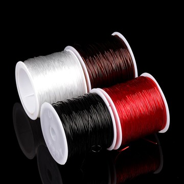 貴編手鏈的繩子 全套工穿珠子的皮筋松緊線文玩佛珠水晶手鏈串珠