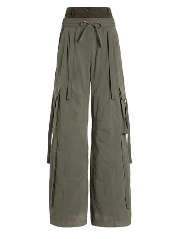dolce & gabbana waxed faille pants