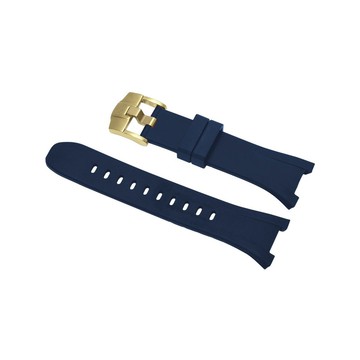 【Golden Concept】Apple Watch 40mm 41mm RB-BL 金色錶扣 藍色橡膠錶帶