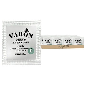 SunTORY 三得利 VARON 汎倫 紳仕多效活顏精華 清新  1ml  30包