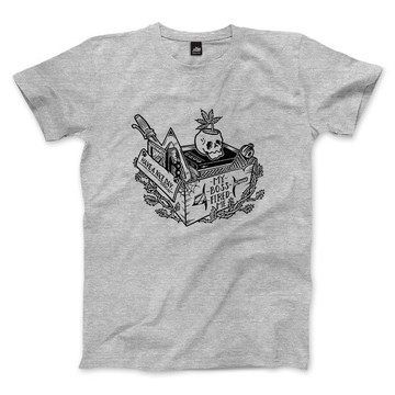 沒好的一天 - 深麻灰 - 中性版T恤