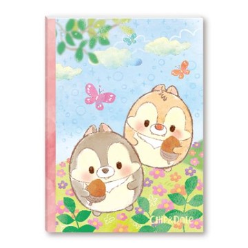 迪士尼Disney 雲朵系列 定頁筆記本 16K-奇奇蒂蒂