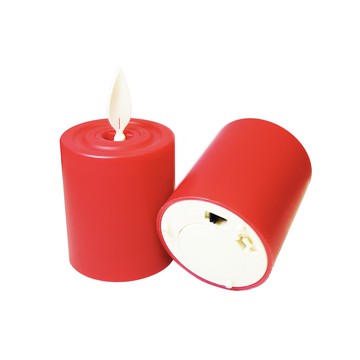 【新韻傳音】長效型仿真電子蠟燭 電池式電子蠟燭 仿真飄火蠟燭 長效節能 法會供燈 Y110