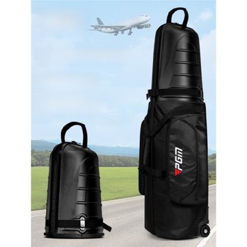 PGM新款高爾夫航空包男女硬殼飛機托運包帶輪滑旅行球包防撞抗壓