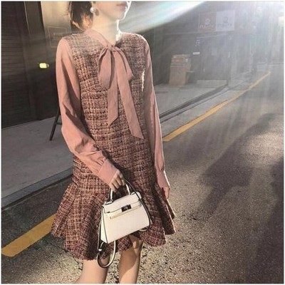 ツイードお嬢様ワンピースの通販 12 079件の検索結果 Lineショッピング