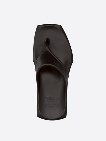 Square X Flip Flops_Black
