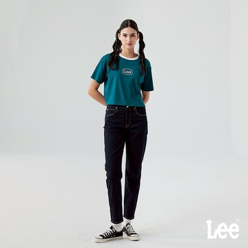 Lee 413 彈性標準高腰小直筒牛仔褲 女 LB517041898