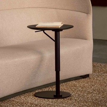 Audo Branch 升降邊桌 深色橡木