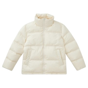 BASE ALPHA ESSENTIALS 短版羽絨外套  L  象牙白