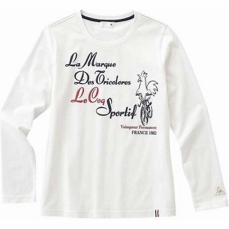 Le Coq Sportif ルコックスポルティフ レディーススポーツウェア 長袖tシャツ 長袖シャツ Ql Wht レディース White 通販 Lineポイント最大0 5 Get Lineショッピング