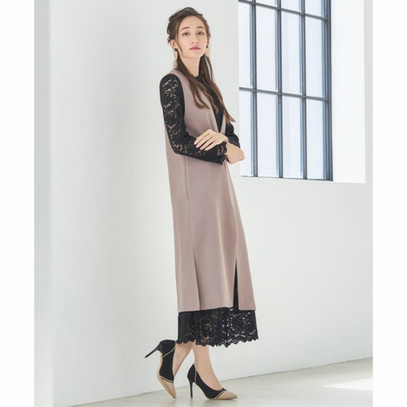 フォーマルワンピース2点セット M