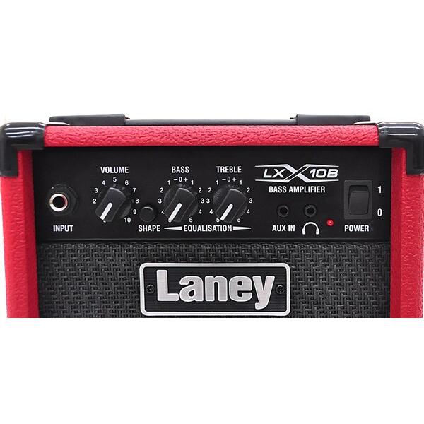 Laney（レイニー） ベースアンプ コンボ LX10B Red 自宅練習用ベースアンプ