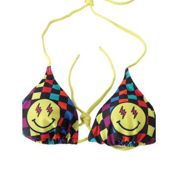 諾諾E站【GS】秋裝 時尚性感三點式分體舒適比基尼泳衣衣卡通印花