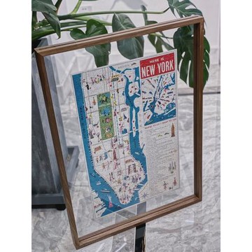雙面透明拼圖框500片456插片榫卯bo拼圖裱框tenyo拼圖透明相框