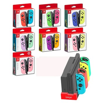 Nintendo Switch Joy-Con 原廠控制器+joy-con MINI手把控制器充電座