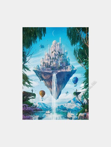 天空之島/Future Cities/Gal Barkan /1000片/HEYE