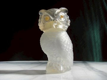 【老時光 OLD-TIME】早期二手美國進口玻璃香氛香粉瓶