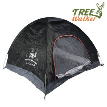 TREEWALKER 快拋彈開速立帳(野餐帳、露營帳、遮陽帳) - 黑