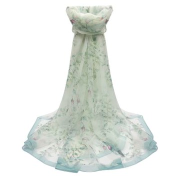 【LONDEE龍笛】午後花園絲巾