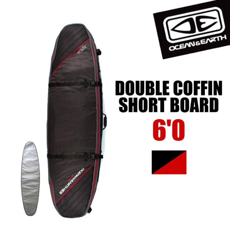 メーカー直送 日時指定不可 OCEAN＆EARTH DOUBLE COFFIN SHORT BOARD 6