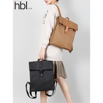 雙肩包女旅游輕便高顏值小型雙肩背包上班通勤高級感小眾時尚百搭