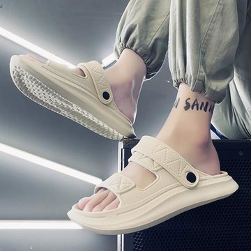 夏季拖鞋男外穿防滑沙灘運動軟底踩屎感越南涼鞋兩用開車2026新款