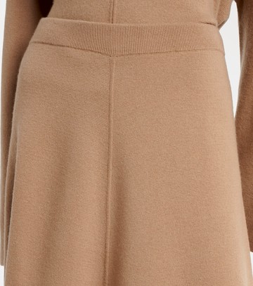 Jardin des Orangers Wool and cashmere midi skirt