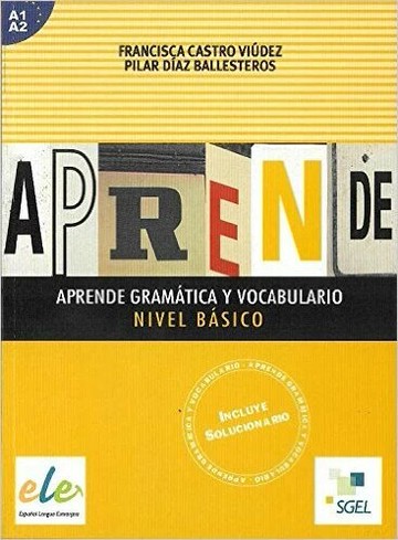 Aprende gramática y vocabulario, Nivel básico  SGEL  SGEL