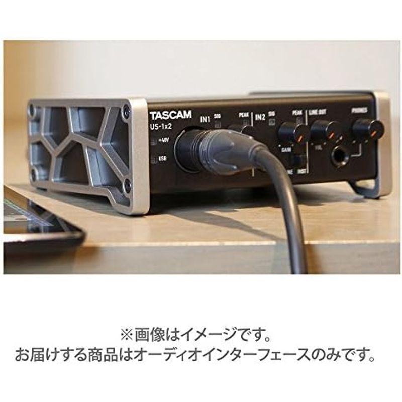 TASCAM USBオーディオインターフェース US-1x2-SN