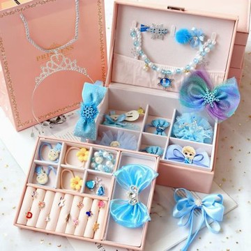 冰雪愛莎公主生日送禮兒童發飾