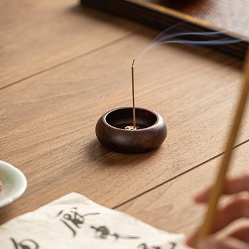 線香座 實木多孔香插 線香容器 多孔線香 薰香座 迷你小香爐 線香底座