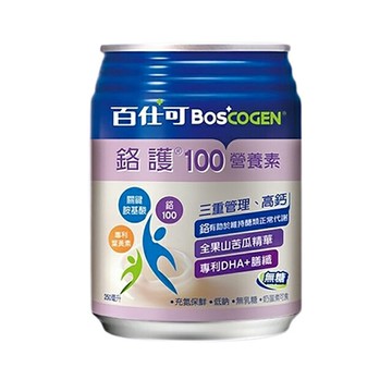 (加贈2瓶)百仕可 鉻護100營養素 無糖24瓶/箱