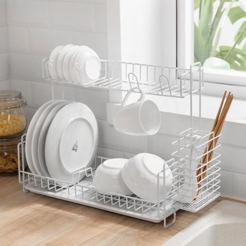 瀝水架置物架碗碟筷架水槽多層