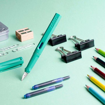 LAMY 七彩鋼筆禮盒 / safari 狩獵者系列 - 海水藍