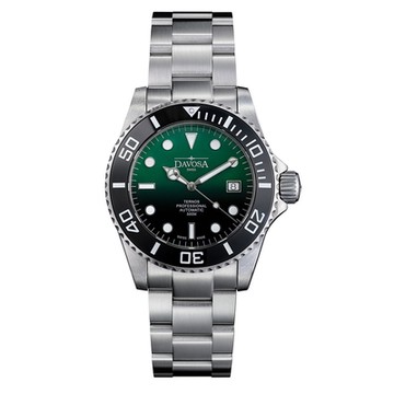 DAVOSA 161.599.75 TERNOS PROFESSIONAL 山湖綠自動排氦500M陶瓷圈專業潛水錶 42mm