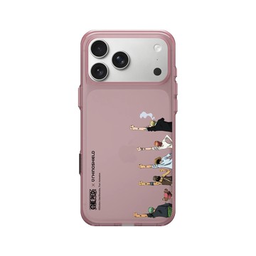 iPhone 17 Pro Max Clear (相機按鈕) 晶醺玫 - 航海王 One Piece - 海賊團系列-阿拉巴斯坦篇一行人 經典