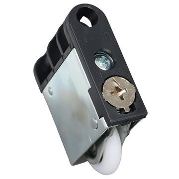 ALLGORR 上下左右可調式三連動中門V型滑輪  45.5 x 48 x 16mm + V型滾輪 25mm  1個