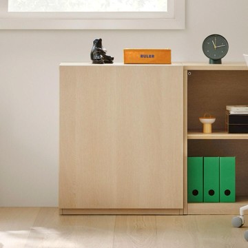 【iloom 怡倫家居】NEWT 600型兩層書櫃 含門片/含隔板門片1200型 書架 置物書架 書櫃 收納櫃 置物櫃